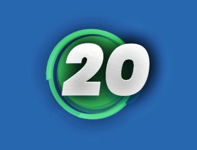 20bet logo magnified