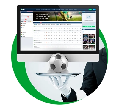 The 20bet website served up on a platter